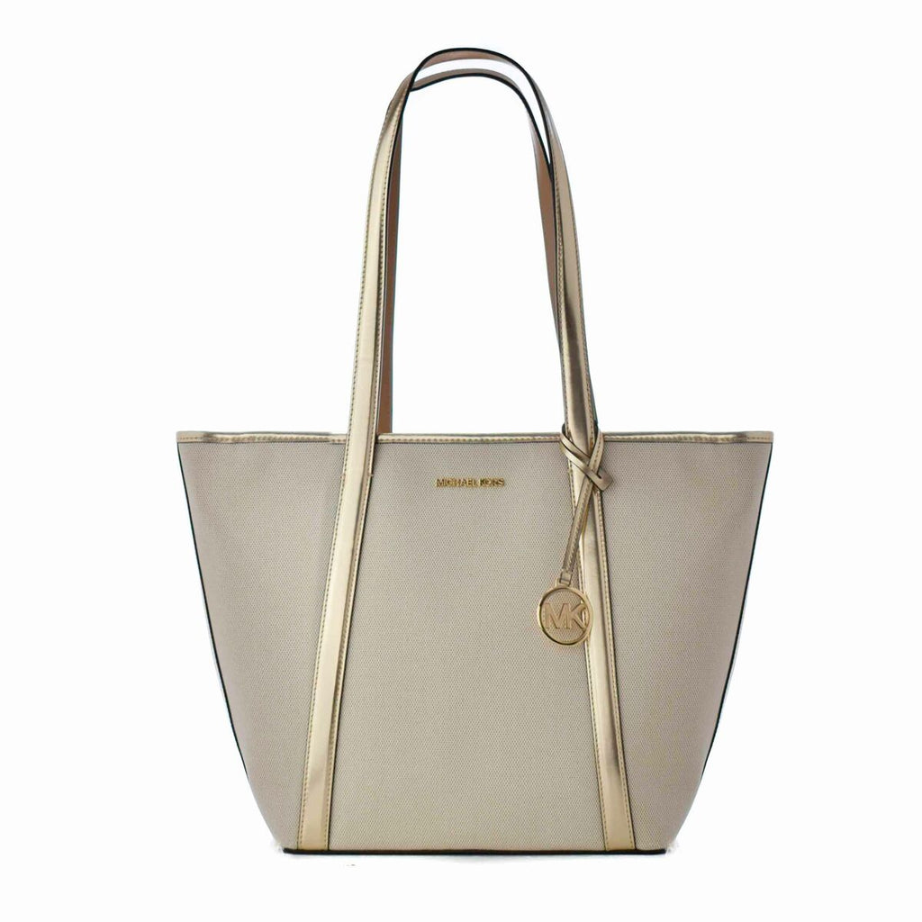 Michael Kors Handtas Dames Michael Kors Pratt Gouden 29 X 28 X 12 Cm