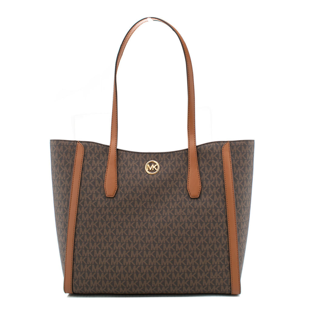 Michael Kors Schoudertas Michael Kors Leida Bruin 34 X 29 X 12 Cm
